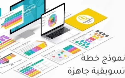 نموذج خطة تسويقية جاهزة PDF و وورد و بوربوينت