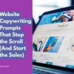 website copywriting prompts